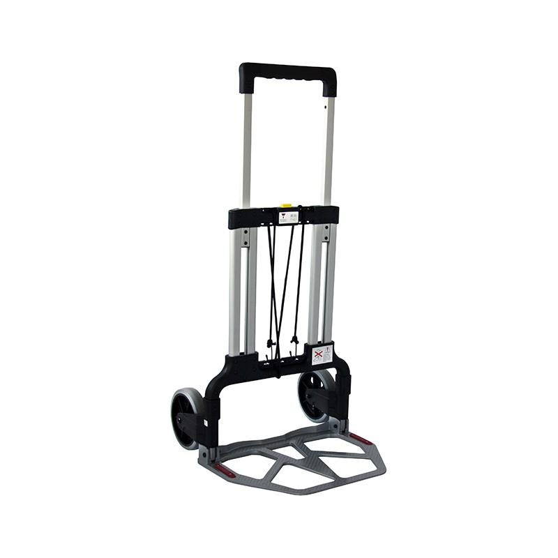 Diable aluminium repliable Rolléco - Charge 125 kg - Léger et facilement stockable_0