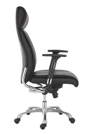 Fauteuil de Direction MOULIN - Dossier Haut, Têtière Intégrée, Accoudoirs 3D Réglables - Référence 7787 FR206_0