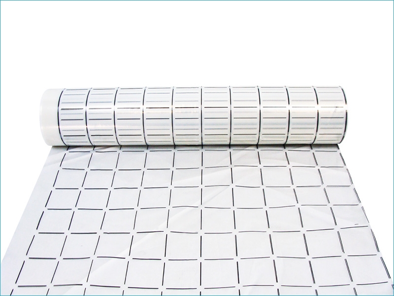Film polyéthylène quadrillé pour plancher chauffant