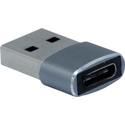 GENERIQUE Adaptateur slim USB 2.0 A mâle - Type-C femelle - ECF-150346_0