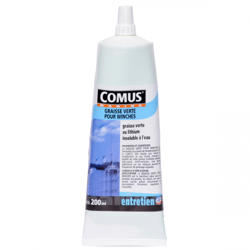 GRAISSE AU LITHIUM MULTIFONCTIONS - VERT TRANSLUCIDE - 200ML COMUS