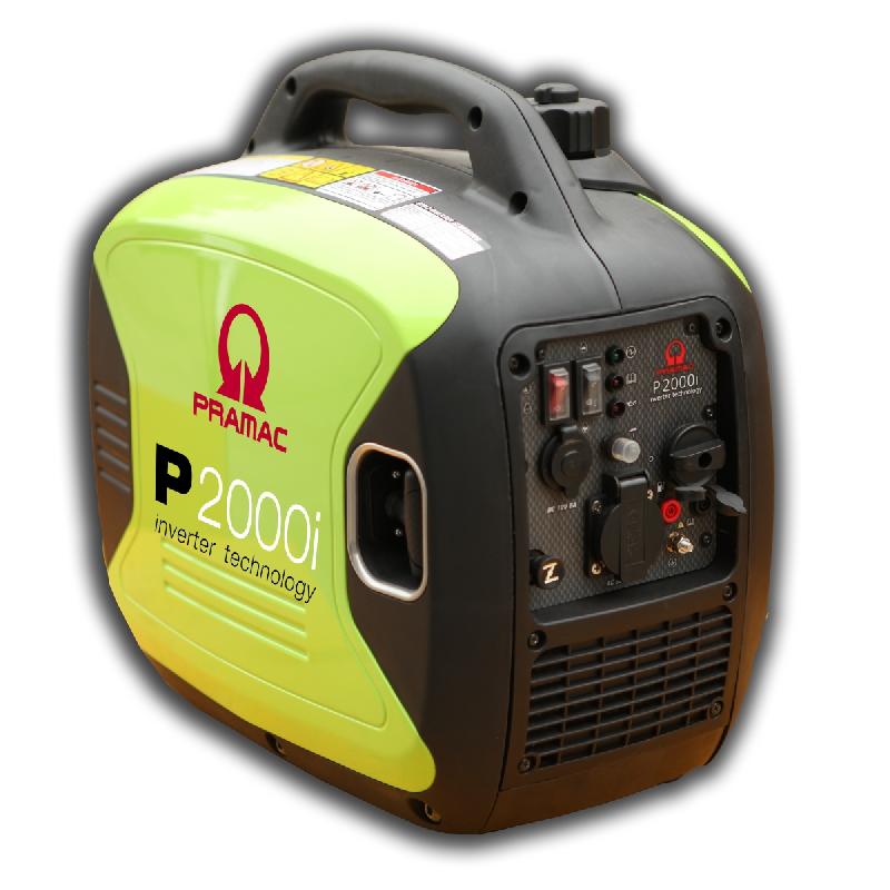 Groupe électrogène essence inverter portatif Pramac Série P - Technologie POWERRUSH - Ultra silencieux - Autonomie jusqu'à 6.3h_0