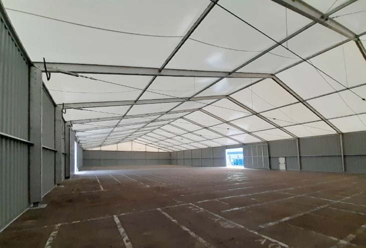 Hangar temporaire ou saisonnier - Stockage modulable - Montage rapide et économique pour entreprises agricoles, industrielles et logistiques_0