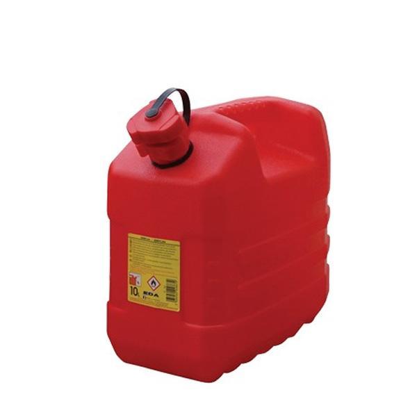 Jerricane ADR 10 litres en PEHD - CEMO 90940 - Pour essence, fioul, gasoil, AdBlue, avec bec verseur orientable_0
