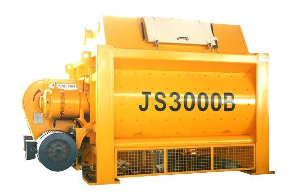 JS3000 mélangeur à béton à deux arbres - 130KW - Capacité de 180 m³/h_0