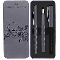 FABER-CASTELL SET DE STYLOS GRIP 2010 HARMONY, GRIS