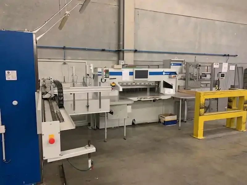 Ligne de coupe - massicot Baumann Wohlenberg 132_0