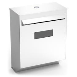 Lioninox Boîte aux lettres en acier inoxydable avec ouverture supérieure - 3701637614987_0