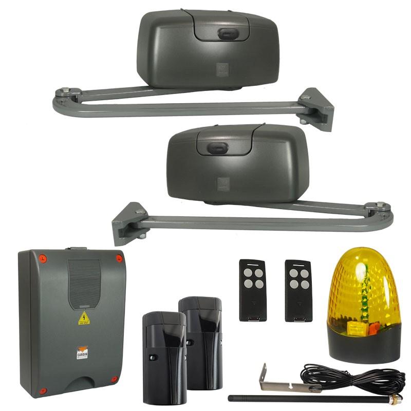 MOTORISATION PORTAIL BATTANT CARDIN BL1920 PACK CONFORT