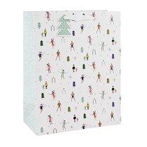 NEIGE, SAC LARGE 26,5X14X33 CM - BLANC - LOT DE 8