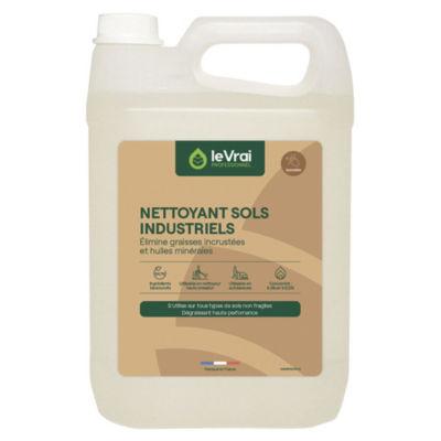 Nettoyant dégraissant surpuissant pour sols Le Vrai Actisols HM, 5 L_0