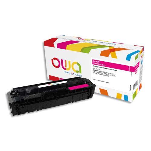 Owa - Toner compatible Canon 045 Magenta - Remanufacturé - 1300 pages - Certifié ISO/IEC 19798_0