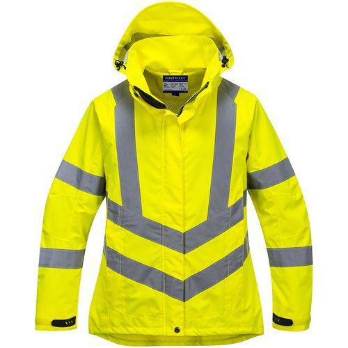 PARKA HAUTE-VISIBILITÉ RESPIRANTE POUR FEMME LW70 JAUNE XXL - PORTWEST