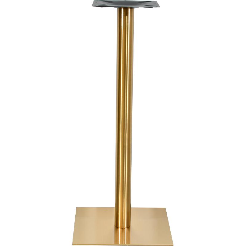 Pietement MARBOZ acier - base carrée - intérieur - 15730018GOLD_0