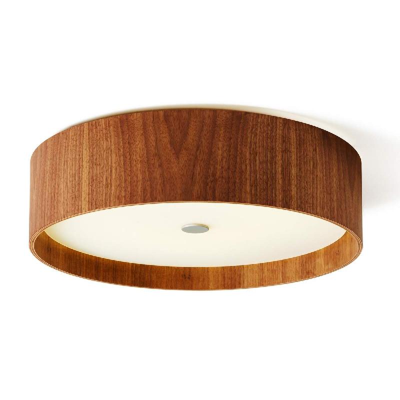 DOMUS PLAFONNIER LED LARAWOOD M, NOYER, Ø 43 CM
