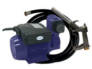 Pompe de transfert gasoil auto-amorçante RENSON - 230V - débit 40 l/min - pistolet aluminium manuel - 308771_0