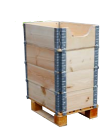 Rehausse Smile 600 x 400 mm - Bois et acier certifiés PEFC - Dimensions et caractéristiques optimisées_0