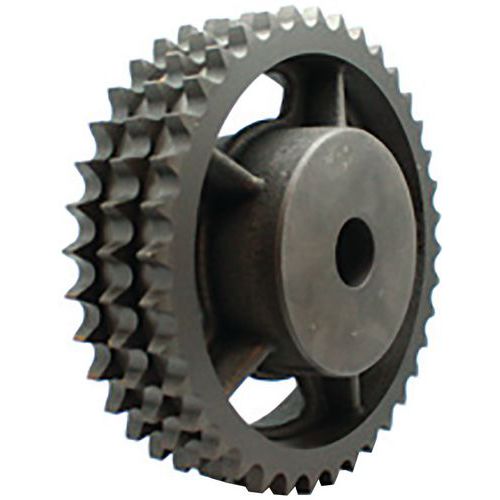 ROUE EN FONTE POUR CHAÎNE 08B TRIPLE