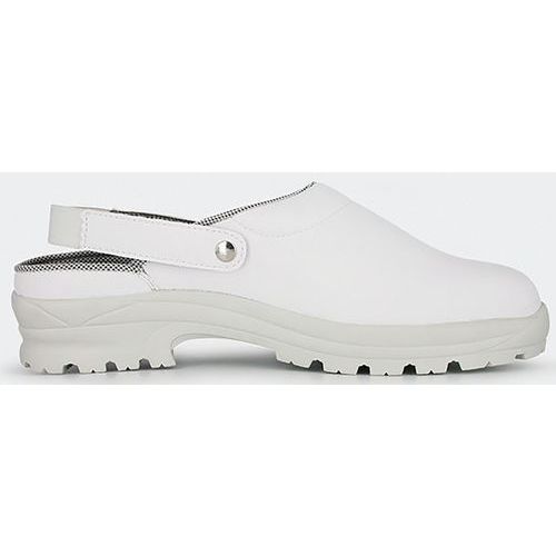 SABOT DE SÉCURITÉ GRANDE POINTURE EN MICROFIBRE BLANCHE T50 - NORDWAYS