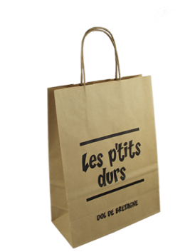 Sac papier kraft sac magasin enfant_0