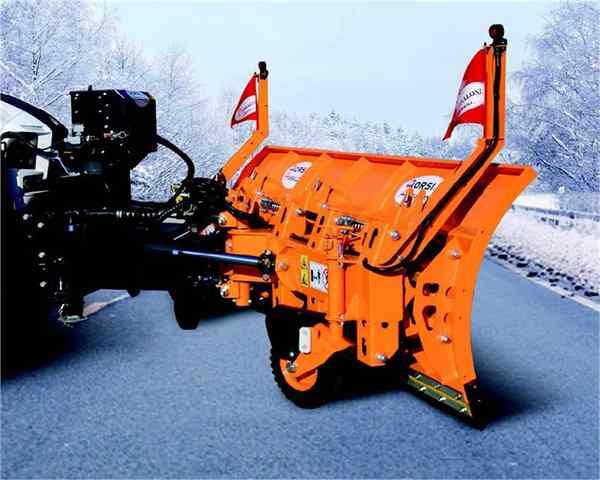 Sector 27 - Lame de déneigement Orsi à trois secteurs indépendants - Système d'amortissement à ressorts_0