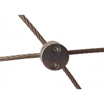 SERRE CÂBLE CROISE INOX - DIAM 5 À 6 MM