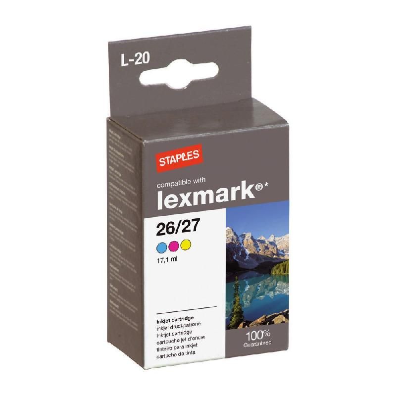 STAPLES CARTOUCHE D'ENCRE COMPATIBLE T0801 N (7358434) - COMPATIBLE: EPSON - COULEUR: NOIR