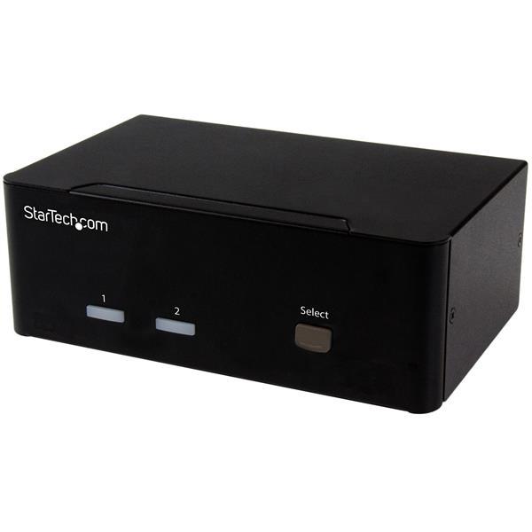 StarTech.Com Switch KVM USB double VGA à 2 ports avec hub USB 2.0 à 2 ports_0