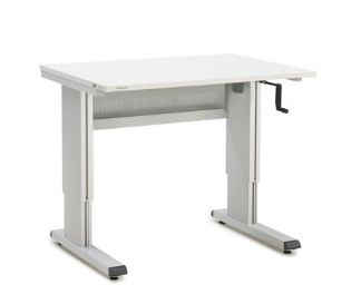 Table WB811 ESD 1073x800 mm réglage de la hauteur par manive_0