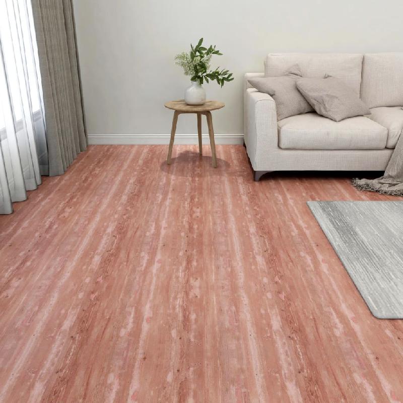 Vidaxl planches de plancher autoadhésives 20 pcs pvc 1,86 m² rouge 330127_0
