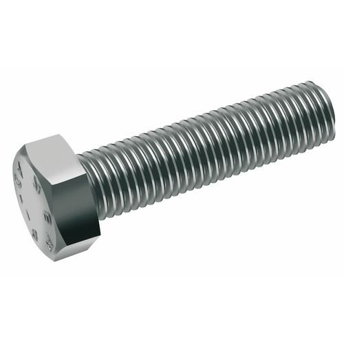 VIS À MÉTAUX - TÊTE HEXAGONALE - FILETAGE TOTAL - 6X50 MM - 100 PIÈCES ACTON