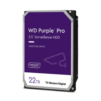 Western Digital Purple Pro disque dur 22 To 7200 tr/min 512 Mo 3.5