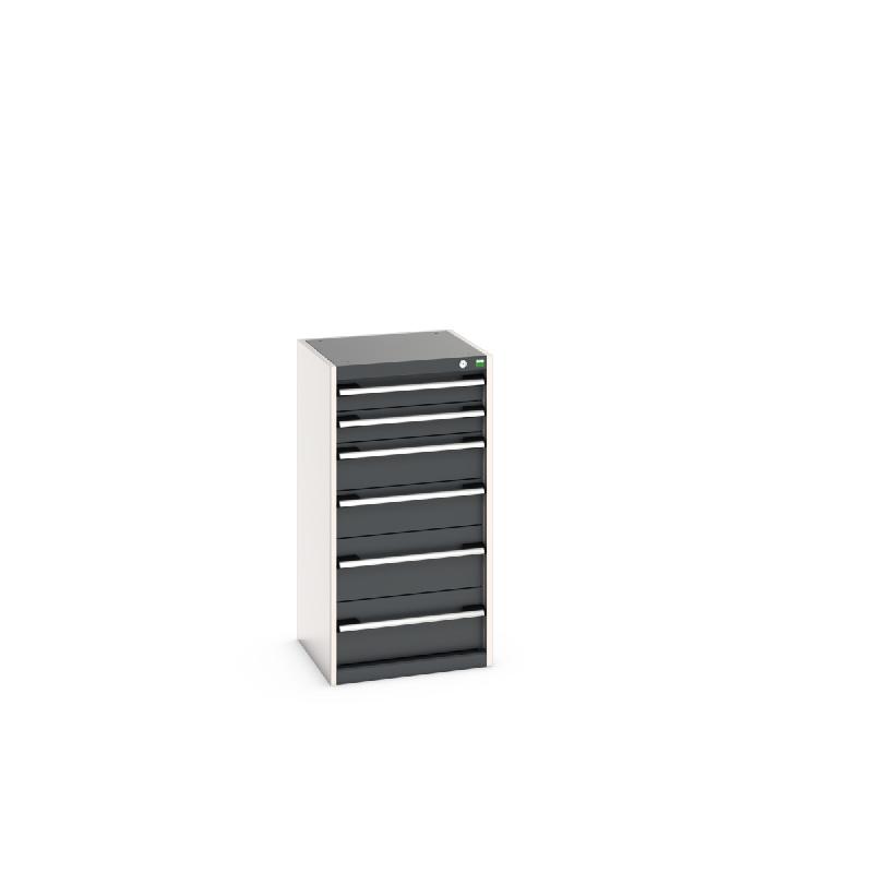 Armoire à tiroirs Cubio SL-5510-6.1 - Réf : 40010047 - 6 tiroirs télescopiques - Charge 1,5 tonne_0