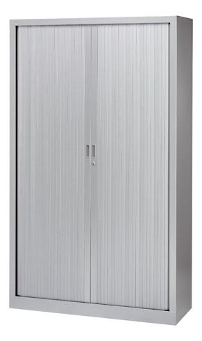 ARMOIRE HAUTE À RIDEAUX MONOBLOCS GENERIC 198 X 120 CM ALU-ALU