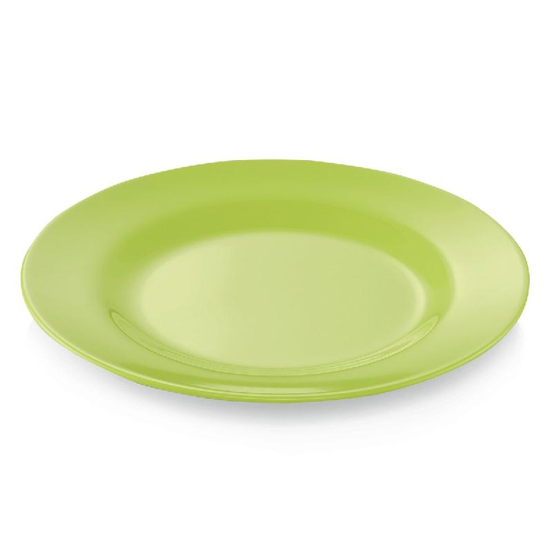 Assiette à dessert mélamine Ø 20 cm vert pomme lot de 12 - Was Germany - vert matière synthétique 4044925021876_0