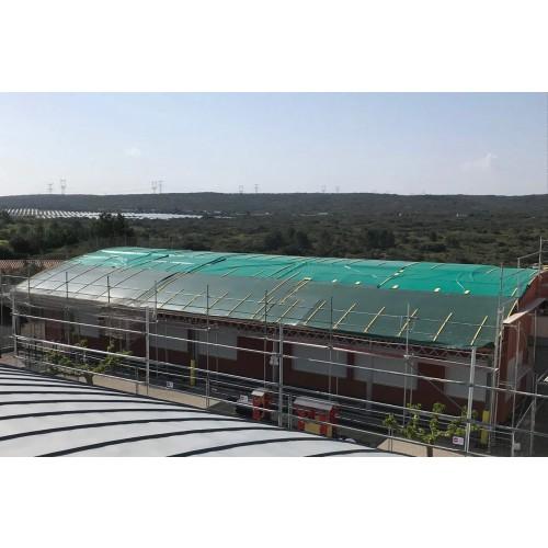 BÂCHE DE COUVERTURE 200GR - TRANSLUCIDE - 10MX12M JET7GARDEN