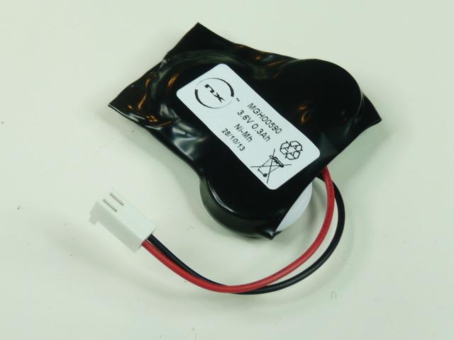 Batterie Nimh 3x CP300 3S1P ST3 - 3.6V 300mAh - Connecteur Molex - Marque NX_0