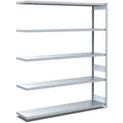 BITO Rayonnages à tablettes, type EL - charge par tablette 100 kg L1308 mm x P424 mm x H2000 mm finition galvanisée - acier 4250692956291_0