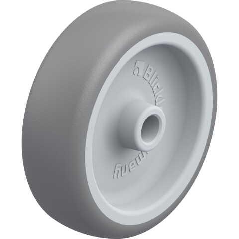 BLICKLE - ROUE Ø 100MM BANDAGE CAOUTCHOUC TPE 110KG - TPA 101/12G