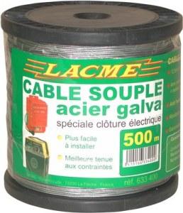 CABLE ACIER 500 M