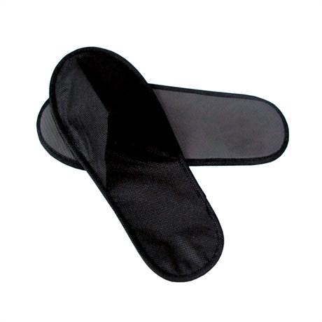 CHAUSSONS SPUNBOND 28X11 CM NOIR (250 PAIRES)