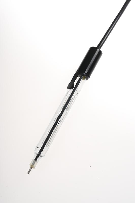 CHAUVIN ARNOUX - Electrode combinée pour argentimétrie BRAG1 - Corps en verre, tige en argent - Jonction céramique - Diam. 12x125 mm - Connectique BNC_0