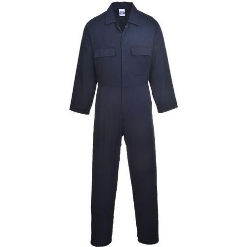 COMBINAISON DE TRAVAIL COTON EURO WORK S998 BLEU FONCÉ XS - PORTWEST