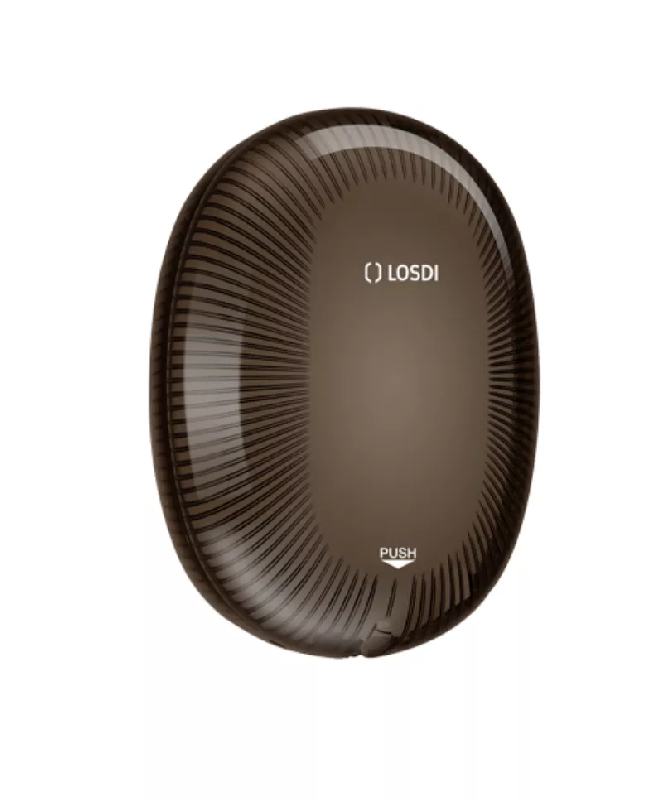 Distributeur de savon mousse vrac 850ml - Polypropylène noir - STAR - Réf CJ-6004-BL - LOSDI_0