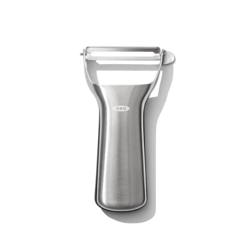 Éplucheur à légumes rasoir Y - OXO - inox inoxydable 18/0 - lame pivotante et ergonomique - réf. OX3121800_0