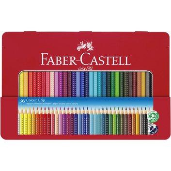 FABER-CASTELL CRAYON DE COULEUR COLOUR GRIP, ÉTUI DE 48