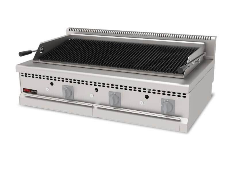 Grill à pierre de lave gaz 15 kW – Série 700 – 125 x 76 cm – Réf. AKS-SGS-ALI-1270 - AKS-SGS-ALI-1270_0