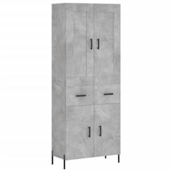 Helloshop26 - Buffet bahut commode armoire meuble de rangement organisateur cuisine salle de séjour salon haut 69,5 x 34 x 180 cm 02_0034484 - 300021_0