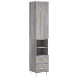 Helloshop26 - Buffet bahut commode armoire meuble de rangement organisateur cuisine salle de séjour salon haut sonoma 34,5 x 34 x 02_0035257 - 300021_0