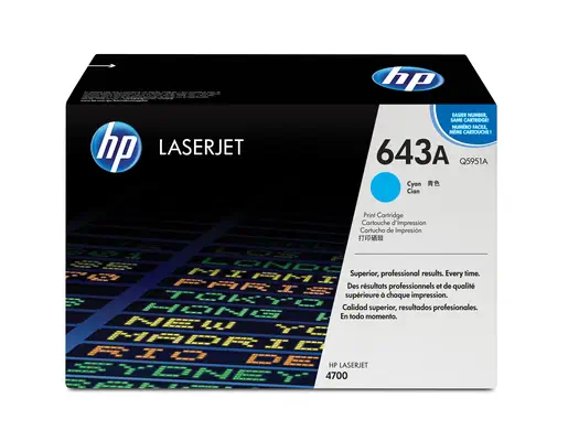 HP 643A toner LaserJet cyan authentique_0